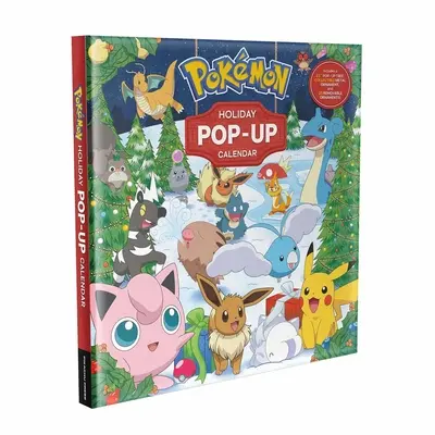 Wyskakujący kalendarz adwentowy Pokmon - Pokmon Advent Holiday Pop-Up Calendar