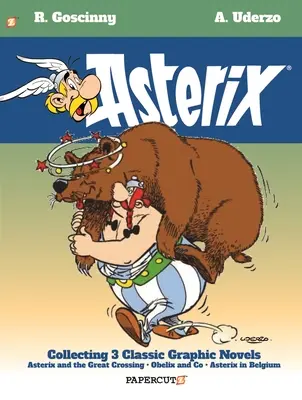 Asterix Omnibus #8: Kolekcja Asterix i Wielka Przeprawa, Obelix i spółka, Asterix w Belgii - Asterix Omnibus #8: Collecting Asterix and the Great Crossing, Obelix and Co, Asterix in Belgium