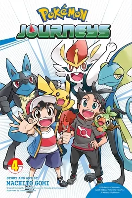 Podróże z Pokemonami, tom 4 - Pokmon Journeys, Vol. 4