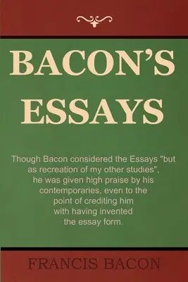 Eseje Bacona - Bacon's Essays