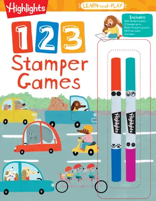 Najważniejsze gry do nauki i zabawy 123 Stamper Games - Highlights Learn-And-Play 123 Stamper Games