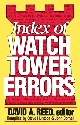 Indeks błędów Strażnicy od 1879 do 1989 roku - Index of Watchtower Errors 1879 to 1989