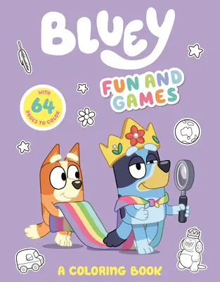 Bluey: Zabawy i gry: Kolorowanka - Bluey: Fun and Games: A Coloring Book