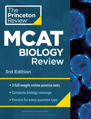 Princeton Review MCAT Biology Review, wydanie 3: Kompletne przygotowanie merytoryczne + testy praktyczne - Princeton Review MCAT Biology Review, 3rd Edition: Complete Content Prep + Practice Tests