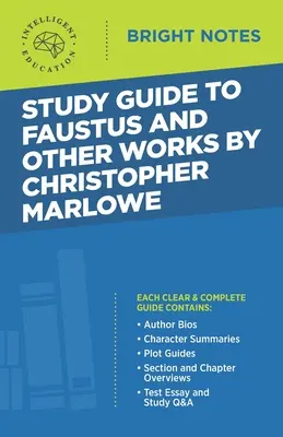 Przewodnik po Faustusie i innych dziełach Christophera Marlowe'a - Study Guide to Faustus and Other Works by Christopher Marlowe