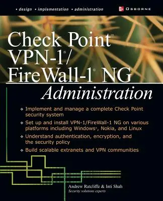 Administracja Check Point VPN-1/Fire Wall-1 NG - Check Point VPN-1/Fire Wall-1 NG Administration