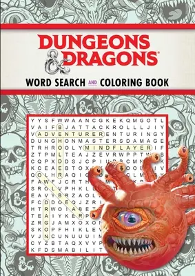 Lochy i smoki - wyszukiwanie słów i kolorowanie - Dungeons & Dragons Word Search and Coloring