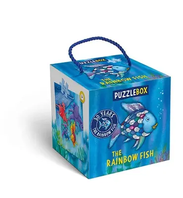 Pudełko z puzzlami Tęczowa Rybka - The Rainbow Fish Puzzle Box