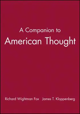 Towarzysz myśli amerykańskiej - A Companion to American Thought