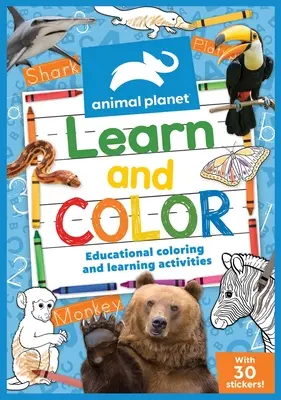 Animal Planet: Ucz się i koloruj - Animal Planet: Learn and Color