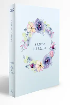 Biblia Rvr 1960 Letra Grande, Manual, Tapa Dura Con Nombres de Dios, Flores Azul / Hiszpańska Biblia Rvr 1960 Handy Size, Lp, Hc with Names of God, Blue F - Biblia Rvr 1960 Letra Grande, Manual, Tapa Dura Con Nombres de Dios, Flores Azul / Spanish Bible Rvr 1960 Handy Size, Lp, Hc with Names of God, Blue F