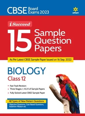 Egzamin komisyjny CBSE 2023 I-Succeed 15 Przykładowe arkusze pytań - BIOLOGIA Klasa 12 - CBSE Board Exam 2023 I-Succeed 15 Sample Question Papers - BIOLOGY Class 12th
