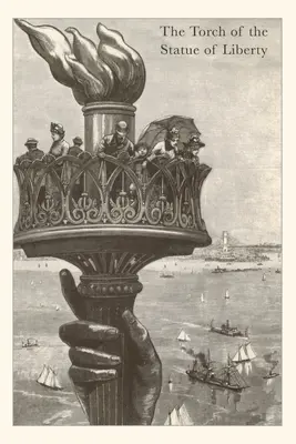 Vintage Journal Pochodnia Statuy Wolności - Vintage Journal The Torch of the Statue of Liberty