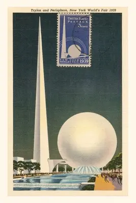 Vintage Journal Trylon i Perisphere, targi światowe w Nowym Jorku - Vintage Journal Trylon and Perisphere, New York World's Fair