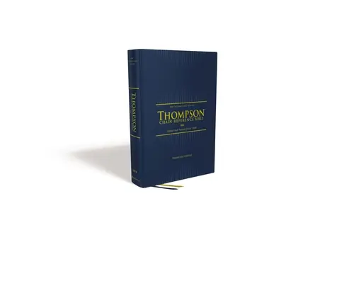 Niv, Thompson Chain-Reference Bible, twarda oprawa, granatowa, czerwona litera, wygodny nadruk - Niv, Thompson Chain-Reference Bible, Hardcover, Navy, Red Letter, Comfort Print