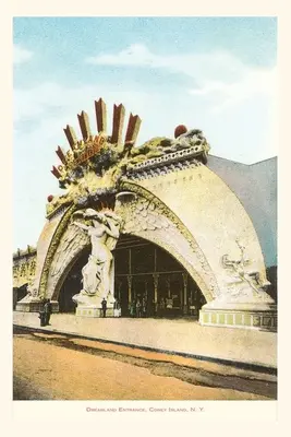 Vintage Journal Dreamland Entrance, Coney Island, Nowy Jork - Vintage Journal Dreamland Entrance, Coney Island, New York City