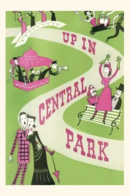 Plakat Vintage Journal Up in Central Park - Vintage Journal Up in Central Park Poster