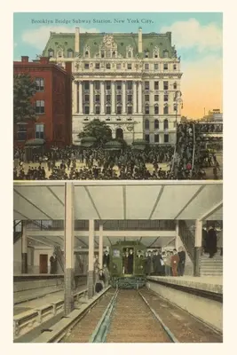 Vintage Journal Stacja metra Brooklyn - Vintage Journal Brooklyn Subway Station