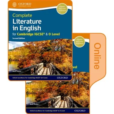 Kompletna literatura w języku angielskim dla Cambridge Igcse & O Level: Print & Online Student Book Pack - Complete Literature in English for Cambridge Igcse & O Level: Print & Online Student Book Pack