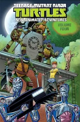 Wojownicze Żółwie Ninja: Nowe animowane przygody, tom 4 - Teenage Mutant Ninja Turtles: New Animated Adventures Volume 4