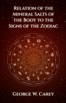 Związek soli mineralnych ciała ze znakami zodiaku - Relation of the Mineral Salts of the Body to the Signs of the Zodiac