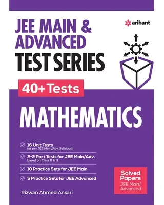 JEE Mains & Advanced Test Series 40+ testów z matematyki - JEE Mains & Advanced Test Series 40+ Tests Mathematics