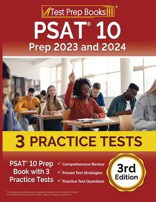 PSAT 10 Prep 2023 i 2024: Książka przygotowawcza PSAT 10 z 3 testami praktycznymi [3rd Edition] - PSAT 10 Prep 2023 and 2024: PSAT 10 Prep Book with 3 Practice Tests [3rd Edition]