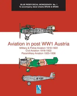 Lotnictwo w Austrii po I wojnie światowej: Monografia naklejek Blue Rider nr 1 - Aviation in post WW1 Austria: Blue Rider Decal Monograph No. 1