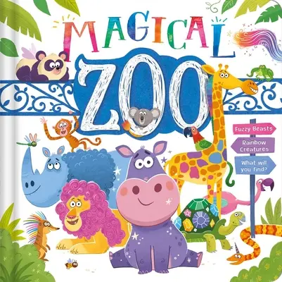 Magiczne Zoo: Wyściełana książka planszowa - The Magical Zoo: Padded Board Book