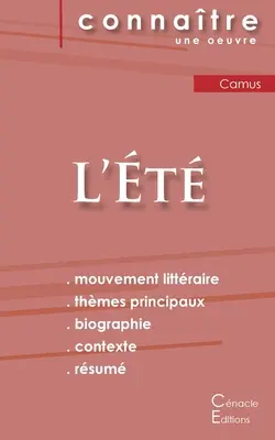 L't Alberta Camusa (pełna analiza literacka i streszczenie) - Fiche de lecture L't de Albert Camus (Analyse littraire de rfrence et rsum complet)