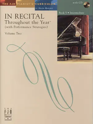 In Recital(r) Throughout the Year, Vol 2 Bk 5: With Performance Strategies