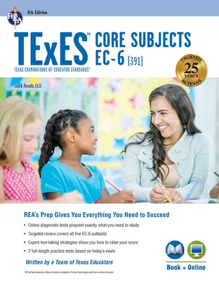 TExES Core Subjects Ec-6 (391) Książka + Online - TExES Core Subjects Ec-6 (391) Book + Online