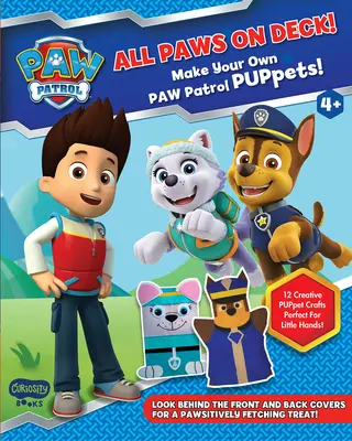 Pawsome Puppets! Stwórz własne lalki Pawpatrol - Pawsome Puppets! Make Your Own Pawpatrol Puppets