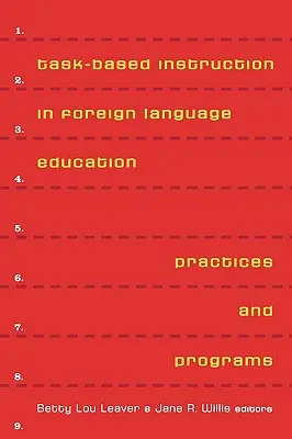 Nauczanie oparte na zadaniach w edukacji obcojęzycznej: Praktyki i programy - Task-Based Instruction in Foreign Language Education: Practices and Programs