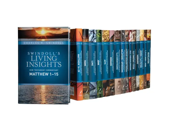 Kompletny zestaw Swindoll's Living Insights Nowy Testament - Swindoll's Living Insights New Testament Complete Set