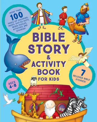 Opowieść biblijna i książka z ćwiczeniami dla dzieci - Bible Story and Activity Book for Kids