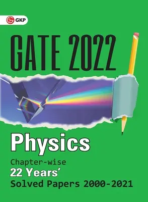 GATE 2022 - Fizyka - 22 lata Rozwiązane rozdziały (2000-2021) - GATE 2022 - Physics - 22 Years Chapter-wise Solved Papers (2000-2021)