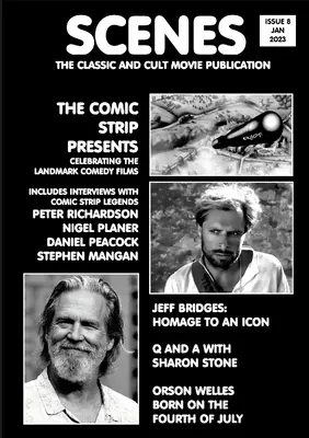 Scenes Issue 8: Klasyczna i kultowa publikacja filmowa - Comic Strip Presents, Sharon Stone - Scenes Issue 8: The Classic and Cult Movie Publication - Comic Strip Presents, Sharon Stone