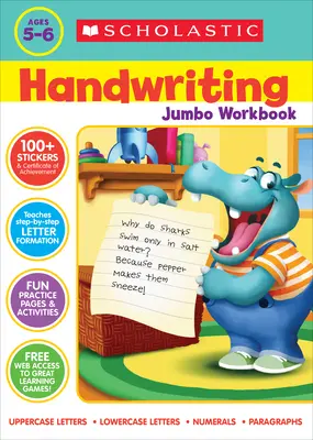 Zeszyt ćwiczeń Scholastic Handwriting Jumbo - Scholastic Handwriting Jumbo Workbook