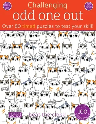 Odd One Out: Ponad 80 łamigłówek na czas, aby sprawdzić swoje umiejętności! - Odd One Out: Over 80 Timed Puzzles to Test Your Skill!