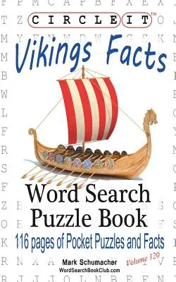 Okrąg, fakty o wikingach, wyszukiwanie słów, książka z łamigłówkami - Circle It, Vikings Facts, Word Search, Puzzle Book