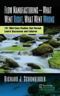 Flow Manufacturing - Co poszło dobrze, co poszło źle: 101 mini studiów przypadków, które ujawniają sukcesy i porażki Lean - Flow Manufacturing -- What Went Right, What Went Wrong: 101 Mini-Case Studies That Reveal Lean's Successes and Failures