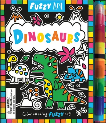 Dinozaury Fuzzy Art - Fuzzy Art Dinosaurs