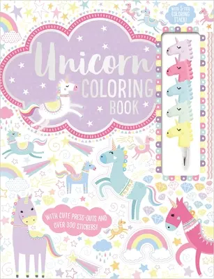 Kolorowanka z jednorożcem - Unicorn Coloring Book