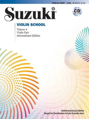 Suzuki Violin School: Wydanie azjatyckie, książka i płyta CD - Suzuki Violin School: Asian Edition, Book & CD