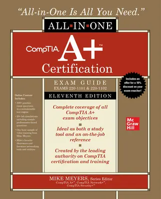 Comptia A+ Certification All-In-One Exam Guide, wydanie jedenaste (egzaminy 220-1101 i 220-1102) - Comptia A+ Certification All-In-One Exam Guide, Eleventh Edition (Exams 220-1101 & 220-1102)