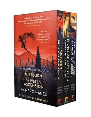 Mistborn Trilogy Tpb Boxed Set: Mistborn, Studnia Wstąpienia, Bohater Wieków - Mistborn Trilogy Tpb Boxed Set: Mistborn, the Well of Ascension, the Hero of Ages