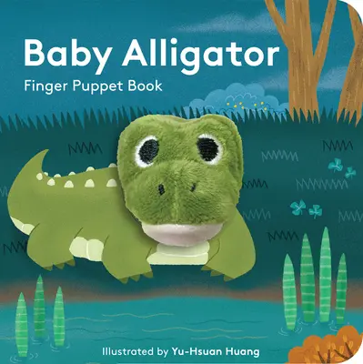 Mały aligator: Książeczka z pacynkami na palec - Baby Alligator: Finger Puppet Book