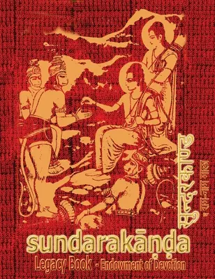 Sundara-Kanda Legacy Book - Dar oddania: Ozdób ją swoimi Rama Namas i podaruj komuś, kogo kochasz. - Sundara-Kanda Legacy Book - Endowment of Devotion: Embellish it with your Rama Namas & present it to someone you love