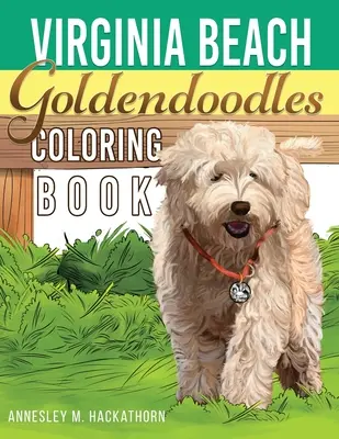 Kolorowanka z psami rasy Virginia Beach Goldendoodles - Virginia Beach Goldendoodles Coloring Book